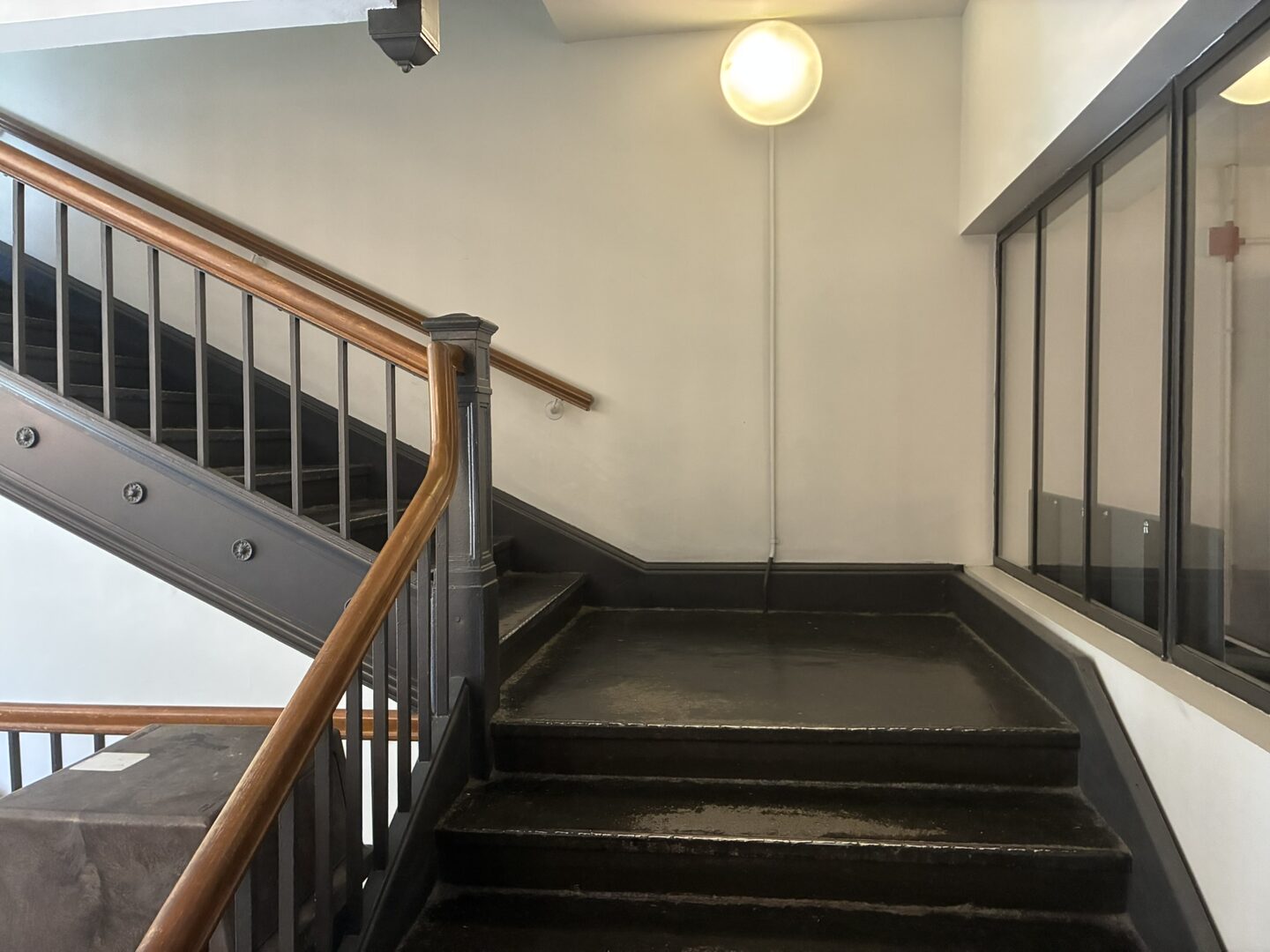 Continuing up the stairwell
