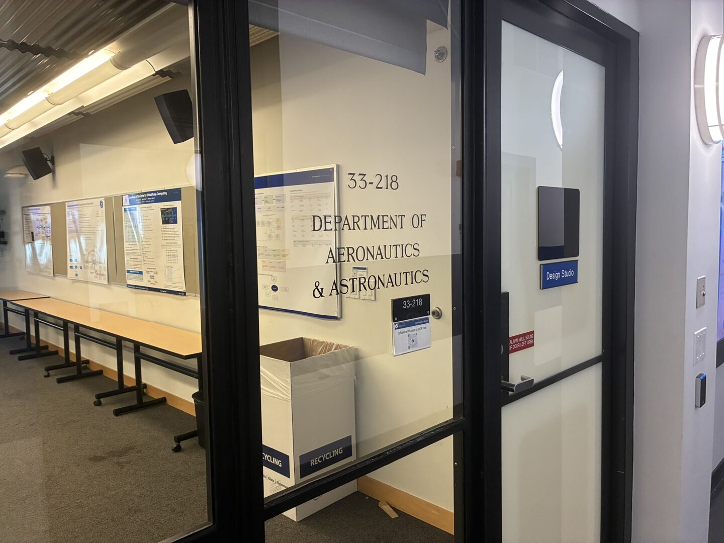 Door of the conference room